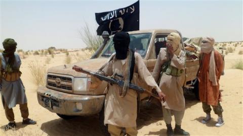 Des éléments terroristes d'AQMI au Mali