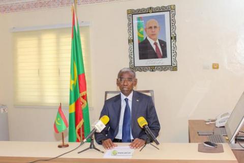 le ministre de la Fonction Publique, du Travail et de la Modernisation de l’Administration, M. Camara Saloum Mohamed