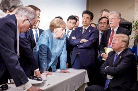 Sommet du G6 contre 1: Trump se retire... et qualifie le 1er ministre canadien de " très malhonnête