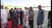Arrivée du Président de la République à Ouagadougou Ouagadougou
