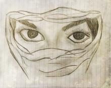 Dessin de ASMA .MEB  fille de Aïcha Amar : Nouakchott Mauritanie